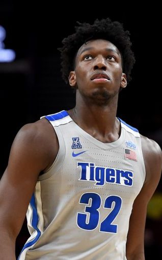 PORTLAND, OREGON - NOVEMBER 12: James Wiseman #32 of the Memphis Tigers walks up court during the first half of the game against the Oregon Ducks between the Oregon Ducks and Memphis Grizzlies at Moda Center on November 12, 2019 in Portland, Oregon. (Photo by Steve Dykes/Getty Images)