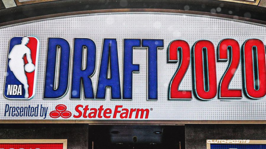 NBA Draft Logo from TV promotion. (Image via Sports Illustrated)
