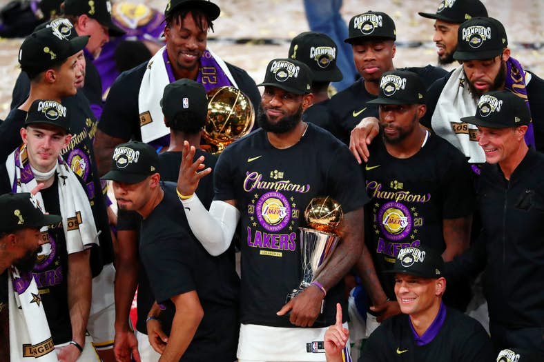 The Lakers emerge from the bubble victorious