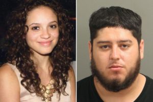 Faith Hedgepeth left, and her killer Miguel Enrique Salguero-Olivares photo courtesy of the New York Post 