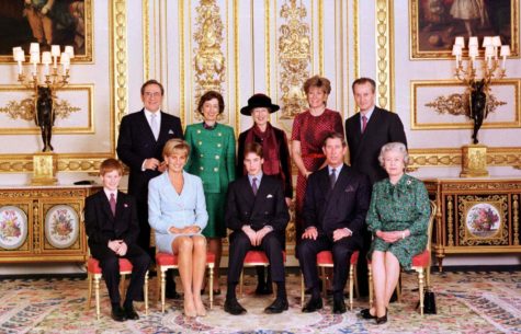 The Royal family poses for fourteen-year-old Prince William’s confirmation. Photo courtesy of Tim Graham picture library, Getty Images 
